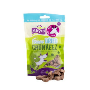 Akyra freeze-dried Chunkeez Hert