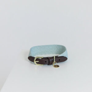 Halsband Kentucky Jacquard licht blauw