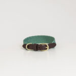 Halsband Kentucky Jacquard olijf groen