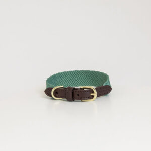 Halsband Kentucky Jacquard olijf groen