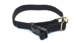 Halsband Black Wolf zwart