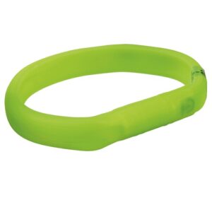 Halsband lichtgevend - groen, 18 mm breed