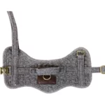 Harnas Body Safe Wool Kentucky Grijs