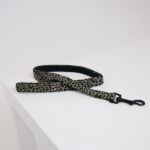Leiband Leopard grijs Kentucky