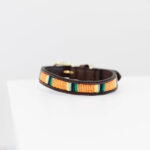 Halsband Kentucky handgemaakte parels pure orange