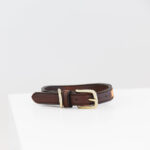 Halsband Kentucky handgemaakte parels pure orange