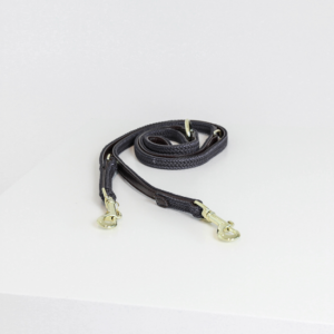 Leiband Kentucky gevlochten nylon grijs 2M