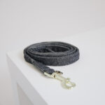 Leiband body safe wool grijs Kentucky