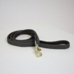 Leiband Kentucky gevlochten nylon grey