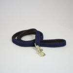 Leiband Kentucky gevlochten nylon navy