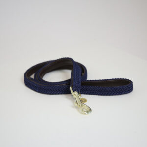 Leiband Kentucky gevlochten nylon navy