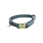Halsband Kentucky velvet light blue
