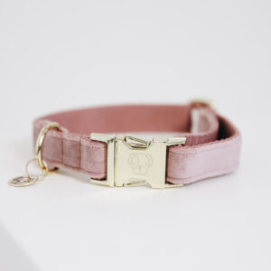 Halsband Kentucky velvet old rose