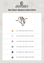 Kentucky harnas Active Velvet blauw