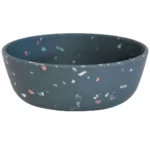 Voerbak Kentucky Bamboo Terrazzo Zwart Large