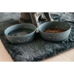 Voerkom Hond Kentucky Bamboo Terrazzo Zwart Large