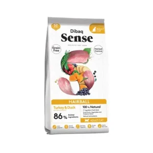 Kattenbrokken Dibaq sense Hairball - Kalkoen en eend
