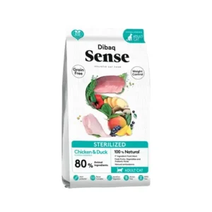 Kattenbrokken Dibaq sense Sterilized - kip en eend