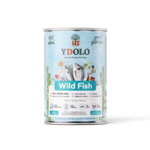 Ydolo natvoer hond Wilde vis