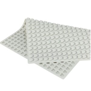Bakmat hartjes (38x28cm)
