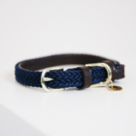 Halsband Kentucky Gevlochten Nylon Navy