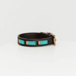 Halsband Kentucky handgemaakte parels light blue