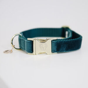 Halsband Kentucky velvet emerald