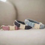Halsband Kentucky wool grijs