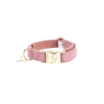 Halsband Kentucky wool licht roze