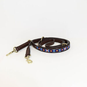 Leiband Kentucky handgemaakte parels blauw