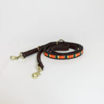 Leiband Kentucky handgemaakte parels pure orange